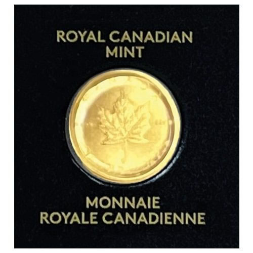 1 Gram Canadian Gold Maple gram Coin